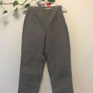 Vintage Gingham Capris
